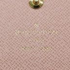 Louis Vuitton Wallet Coin Case Monogram Canvas Porte Monnaie Rosalie Rose Ballerine — view 8