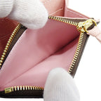 Louis Vuitton Wallet Coin Case Monogram Canvas Porte Monnaie Rosalie Rose Ballerine — view 7