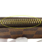 Louis Vuitton Wallet Coin Case Damier Canvas Card Key — view 7