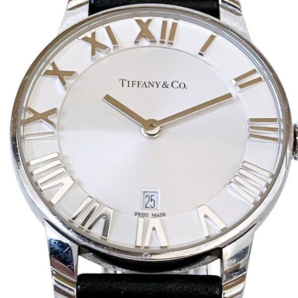 Tiffany & Co Atlas 2 Hand Quartz Watch Silver-dial — view 4