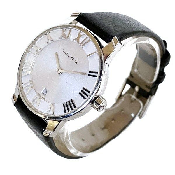 Tiffany & Co Atlas 2 Hand Quartz Watch Silver-dial — view 2