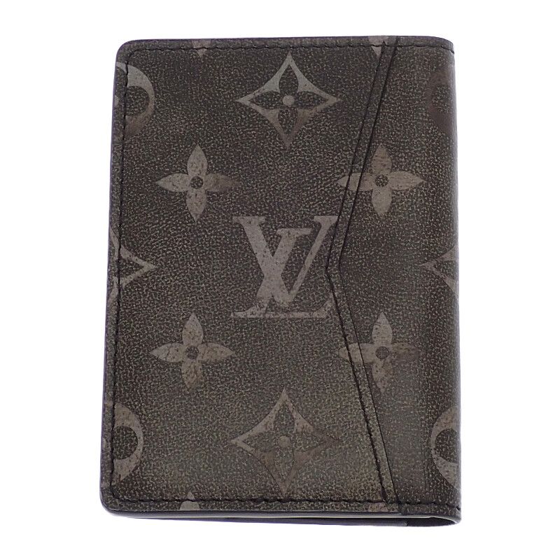 Louis Vuitton Organizer de Poche Card Case Brushed Monogram Leather