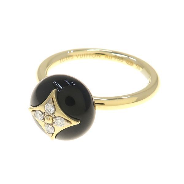 Louis Vuitton Color Blossom Ring Onyx 55 — view 2