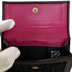 Fendi Bifold Wallet Black Pink Zucchino — view 3