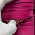 Fendi Bifold Wallet Black Pink Zucchino — view 7