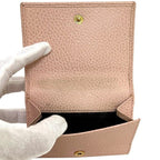 Gucci Trifold Wallet Pink Beige GG Marmont — view 3