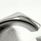 Hermes Ring Etrier Small Items 58 Silver X Navy