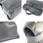 Hermes Handbag Etri Belt Leather Black X — view 7