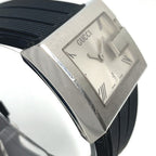Gucci Watch Logo SS Black X — view 6