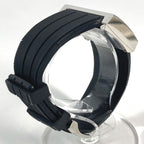 Gucci Watch Logo SS Black X — view 3