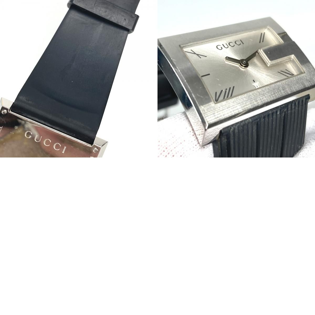 Gucci Watch Logo SS Black X — view 9