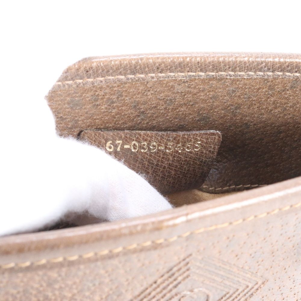 Gucci Vintage Micro GG Leather Clutch Pouch — view 8