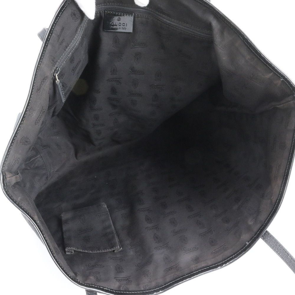Gucci GG Canvas Leather Tote — view 8