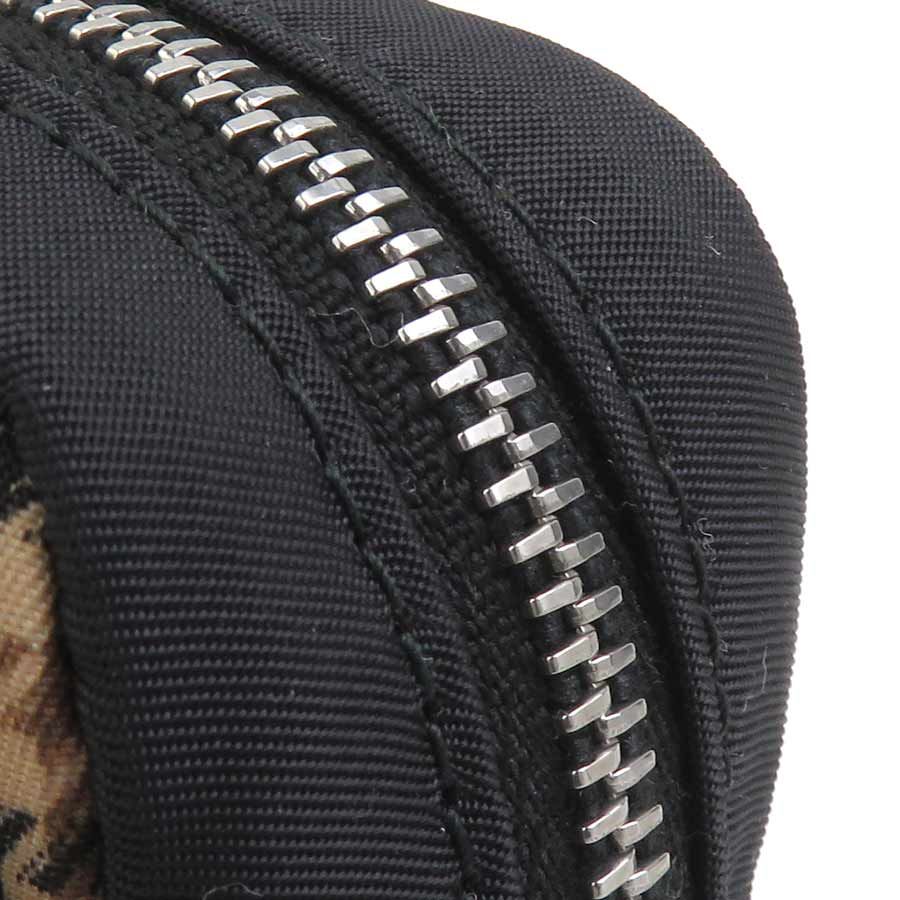 Prada Pouch Nylon Black Brown X — view 7