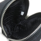 Prada Pouch Nylon Black Brown X — view 5
