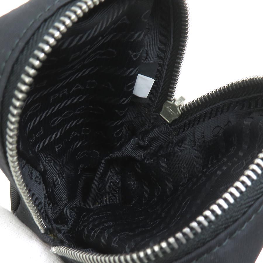 Prada Pouch Nylon Black Brown X — view 5