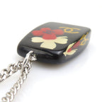 Chanel Necklace Black X — view 3