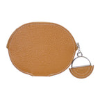 Hermes in the Loop Wink Coin Case Leather Caramel Mauve Brown — view 2