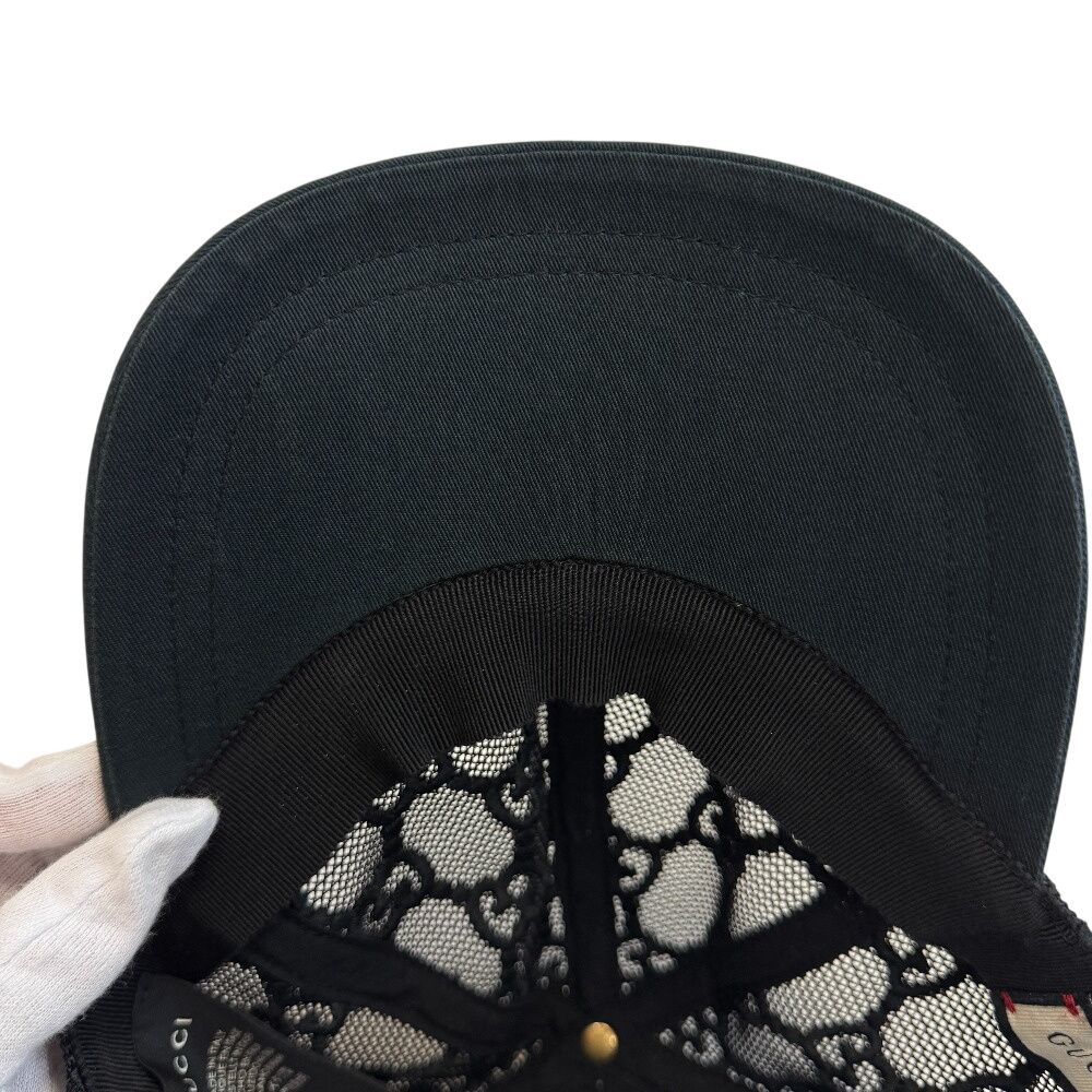 Gucci Hat Cap Nylon Black — view 7