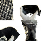 Chanel Short Boots Tweed — view 8