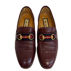 Gucci Horsebit Loafers Leather Red Wine — view 3