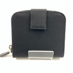 Prada Tessuto Nylon Zip Around Compact Wallet Black — view 3