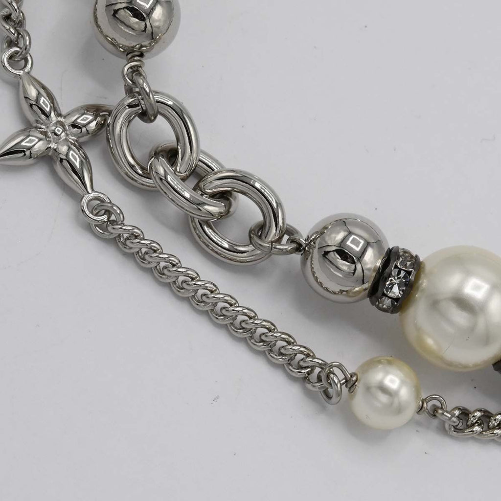 Louis Vuitton LV Necklace Faux Pearl Box Bag — view 2