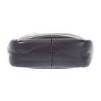 Prada Padded Mini Handbag Leather Black Silver — view 7