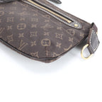 Louis Vuitton Monogram Mini Lin Pochette Ebene Pouch — view 4