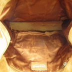 Chanel Chocolate Suede Patchwork Tote Beige — view 7