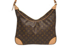 Louis Vuitton Boulogne 35 Shoulder Bag Vachetta Leather Brown Gold 4 — view 2