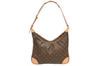 Louis Vuitton Boulogne 35 Shoulder Bag Vachetta Leather Brown Gold 4