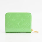 Louis Vuitton Coin Case Zippy Purse Green Gami Apple — view 3