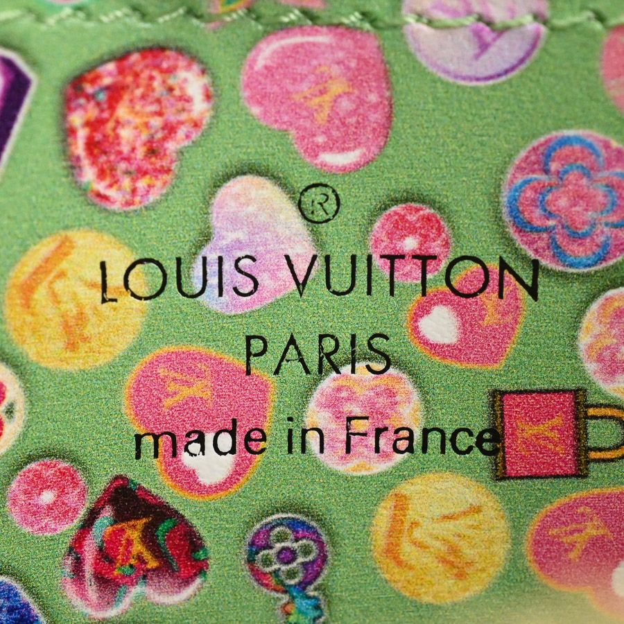Louis Vuitton Coin Case Zippy Purse Green Gami Apple — view 5