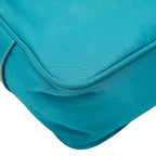 Prada Turquoise Blue Nylon Shoulder Bag — view 7