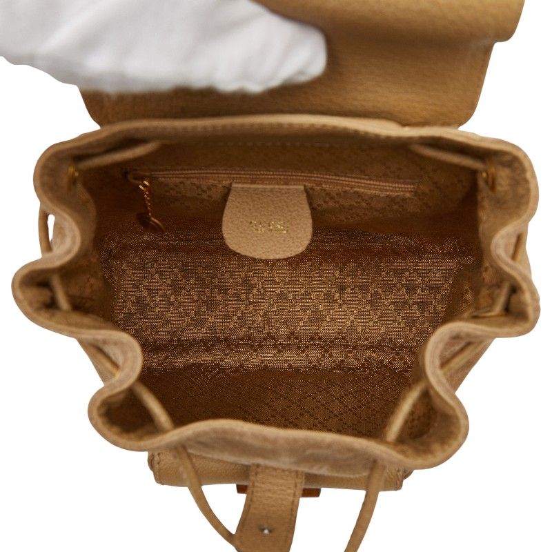 Gucci Bamboo Mini Backpack 003 Brown Leather — view 8