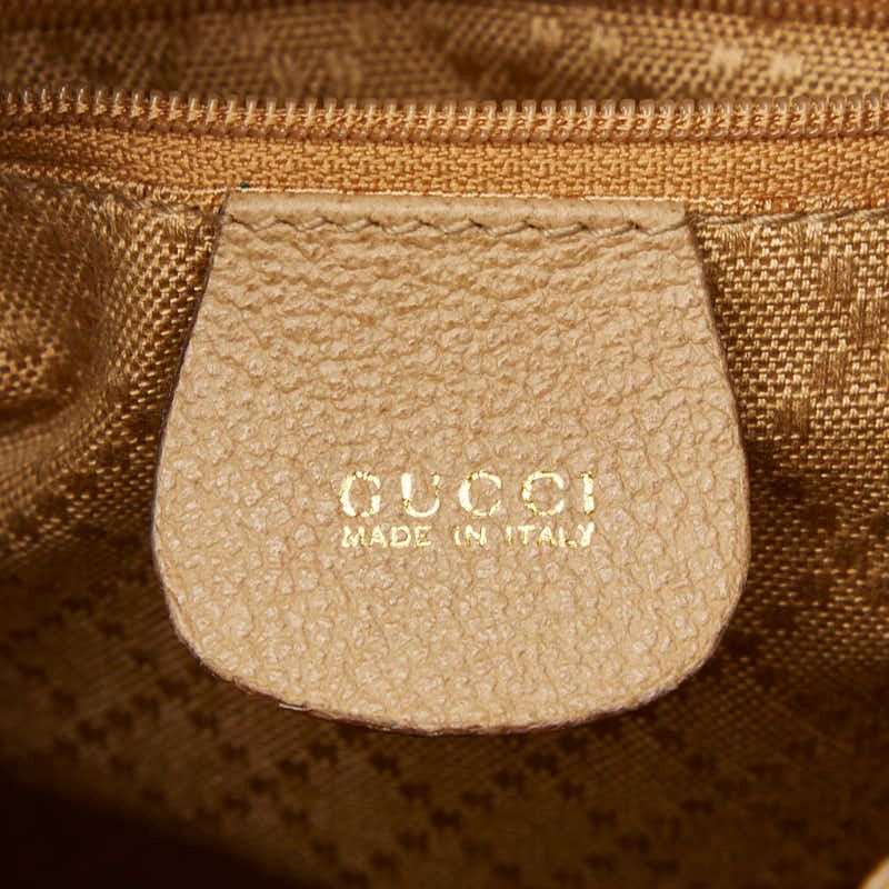 Gucci Bamboo Mini Backpack 003 Brown Leather — view 9