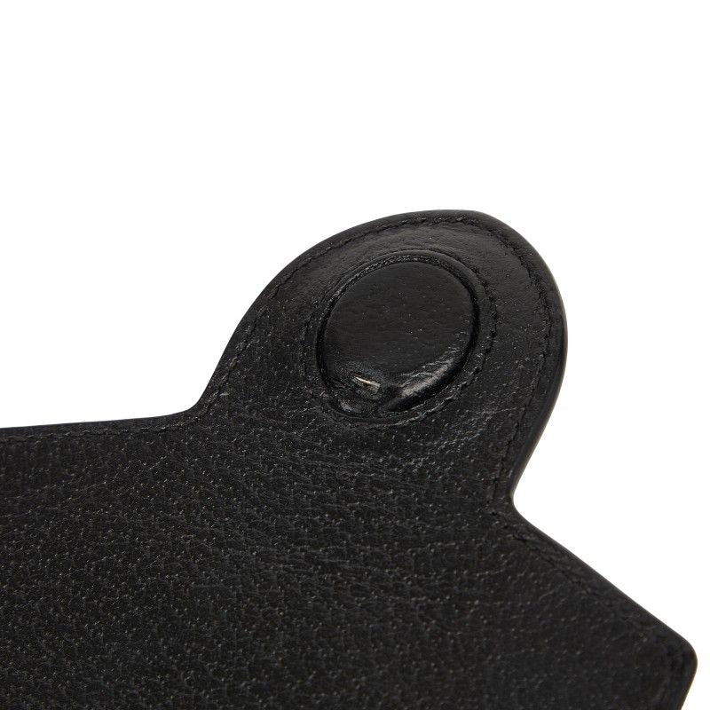 Gucci Horsebit Black Leather Shoulder Bag — view 6