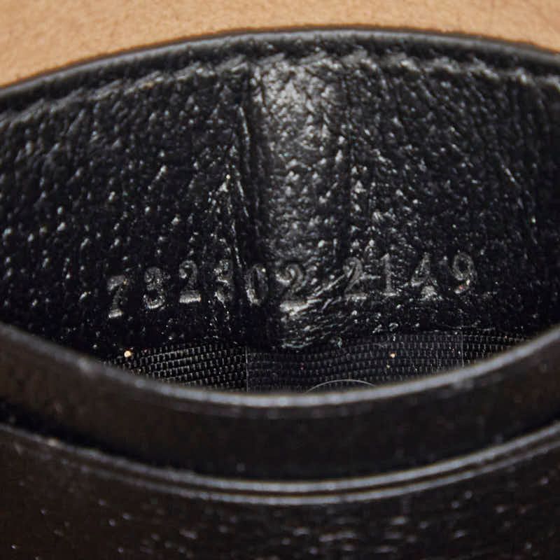 Gucci Horsebit Black Leather Shoulder Bag — view 9