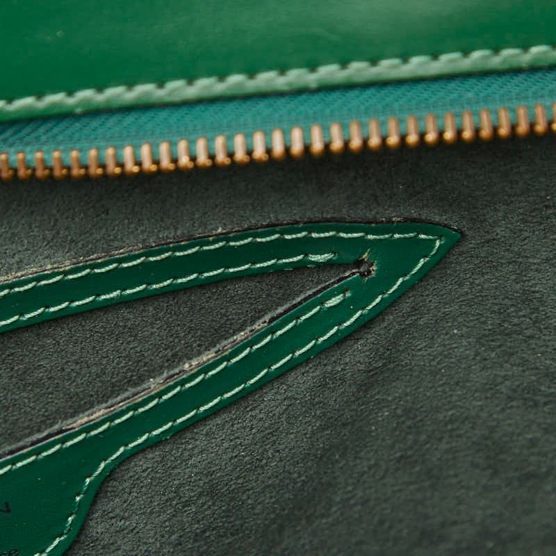 Louis Vuitton Epi Saint Jacques Borneo Green Leather Handbag — view 9