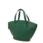 Louis Vuitton Epi Saint Jacques Borneo Green Leather Handbag — view 2