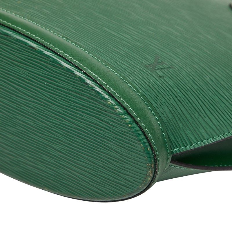 Louis Vuitton Epi Saint Jacques Borneo Green Leather Handbag — view 4