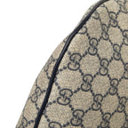 Gucci GG Supreme Belt Bag Beige Navy Leather — view 7
