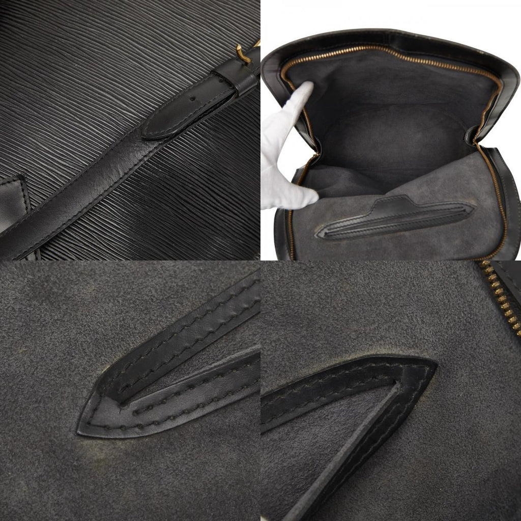 Louis Vuitton Epi Cobran Backpack Black Noir — view 9