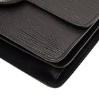 Louis Vuitton Epi Free Run Noir Black Leather Shoulder Bag — view 6