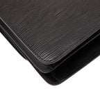 Louis Vuitton Epi Free Run Noir Black Leather Shoulder Bag — view 8