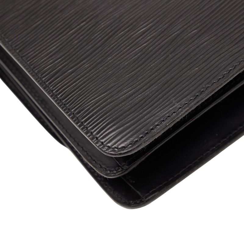 Louis Vuitton Epi Free Run Noir Black Leather Shoulder Bag — view 8