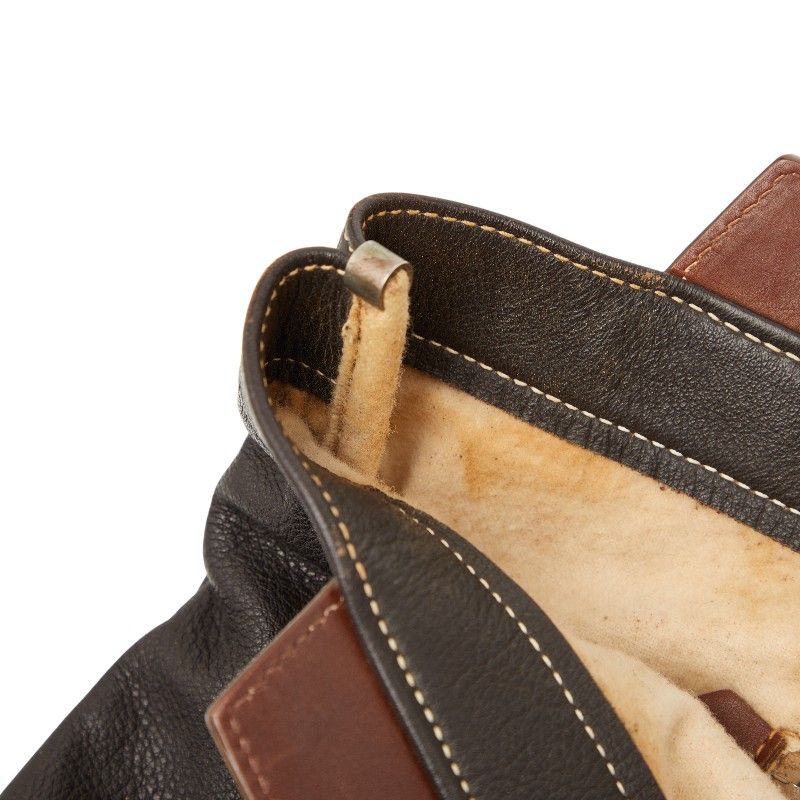 Gucci Interlocking Tote Shoulder Bag Brown Leather — view 6