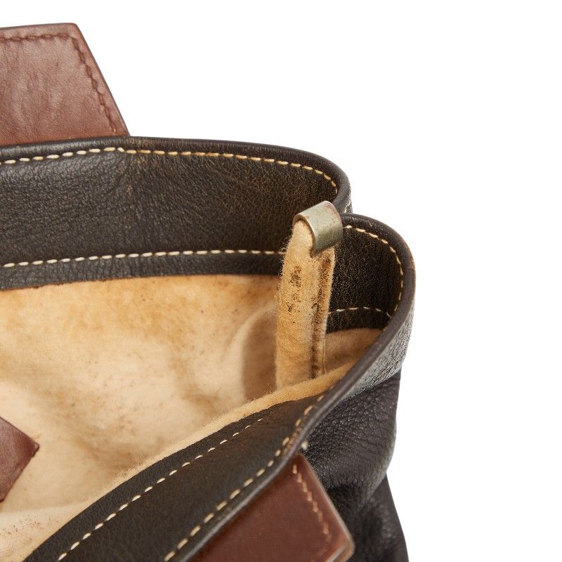 Gucci Interlocking Tote Shoulder Bag Brown Leather — view 7