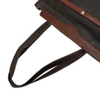 Gucci Interlocking Tote Shoulder Bag Brown Leather — view 8